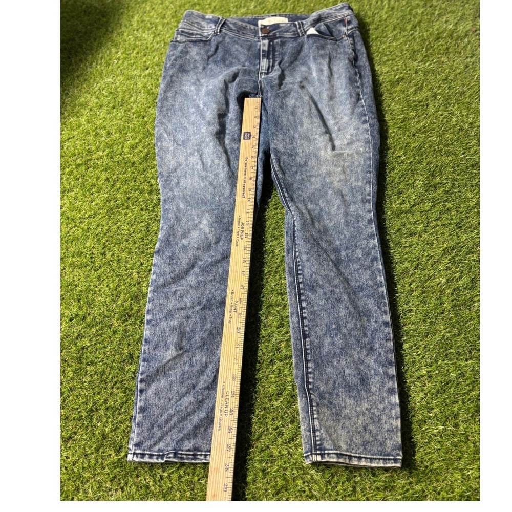 Est.‎ 1946 Denim Women Blue Acid Wash Skinny Jeans Size 14 Stretch